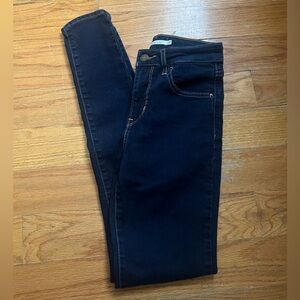 Levi’s 721 High Rise Skinny 25 Dark Blue